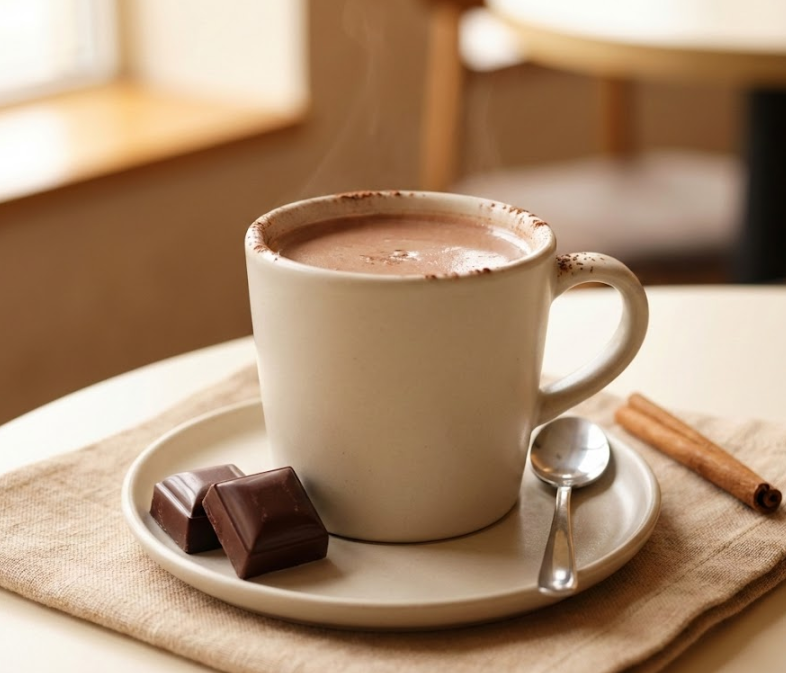 Bevanda calda in tazza (senza loghi)